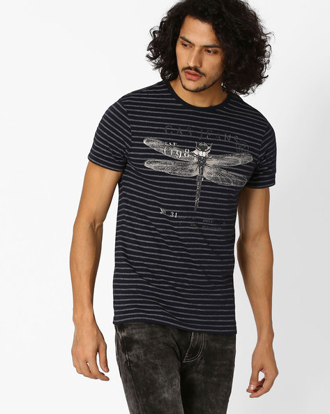GAS - Slim Fit Graphic Print T-shirt