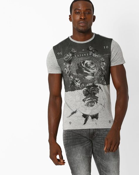 GAS - Graphic Print Slim T-shirt