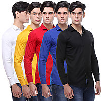 Vsi Multicolor Full Sleeves Spread Collar Casual Shirt For Men