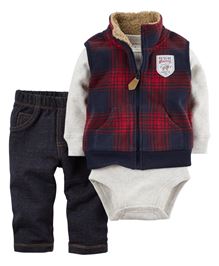 Carter's 3-Piece Little Vest Set