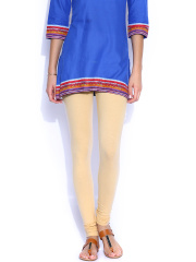 Aaboli Beige Churidar Leggings