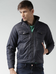 Mast & Harbour Navy Padded Jacket