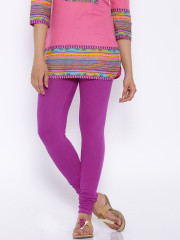 Aaboli Purple Churidar Leggings