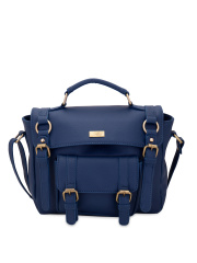 yelloe Blue Satchel