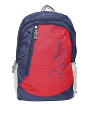 Skybags Unisex Navy & Red Backpack