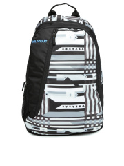 WIldcraft Unisex Black Printed Backpack