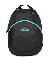 AMERICAN TOURISTER Unisex Black Flint Backpack