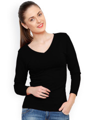Alba Black Slim Fit T-Shirt