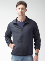 Mast & Harbour Navy Windcheater Jacket