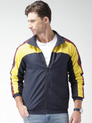 Mast & Harbour Navy & Yellow Jacket