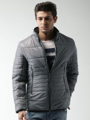 Mast & Harbour Grey Puffer Jacket
