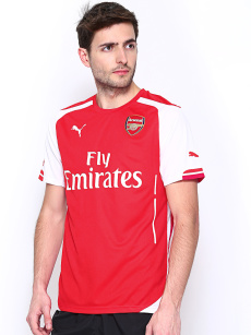 Puma Men Red AFC Home Replica T-shirt