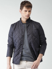 Mast & Harbour Navy Quilted Jacket