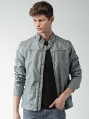 Mast & Harbour Grey Biker Jacket