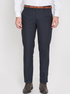 Black coffee Navy Formal Trousers