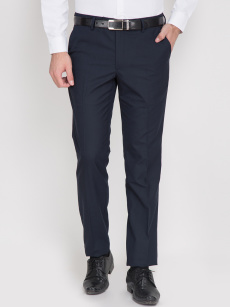 Black coffee Navy Formal Trousers
