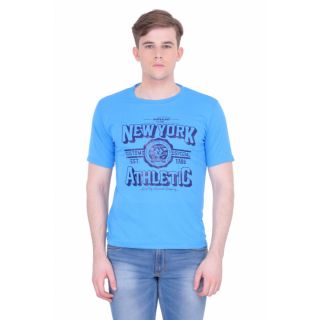 Superjoy Round Neck Printed Tshirt