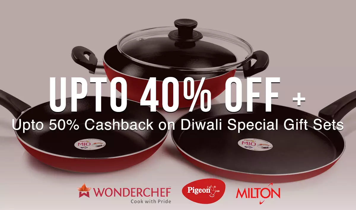 GIFT SETS UPTO 40% OFF + UPTO 50% Cashback