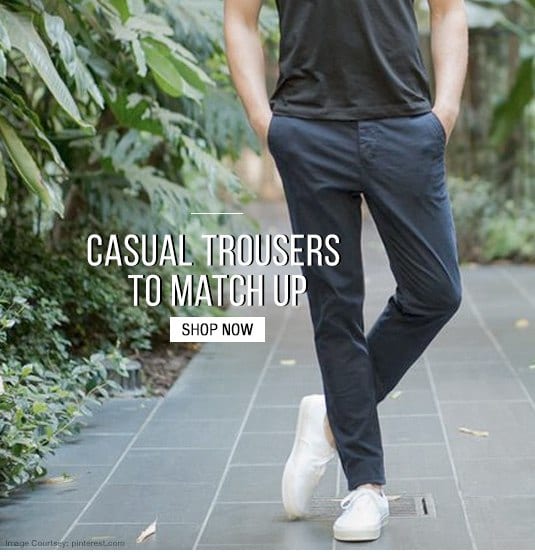 Casual trousers