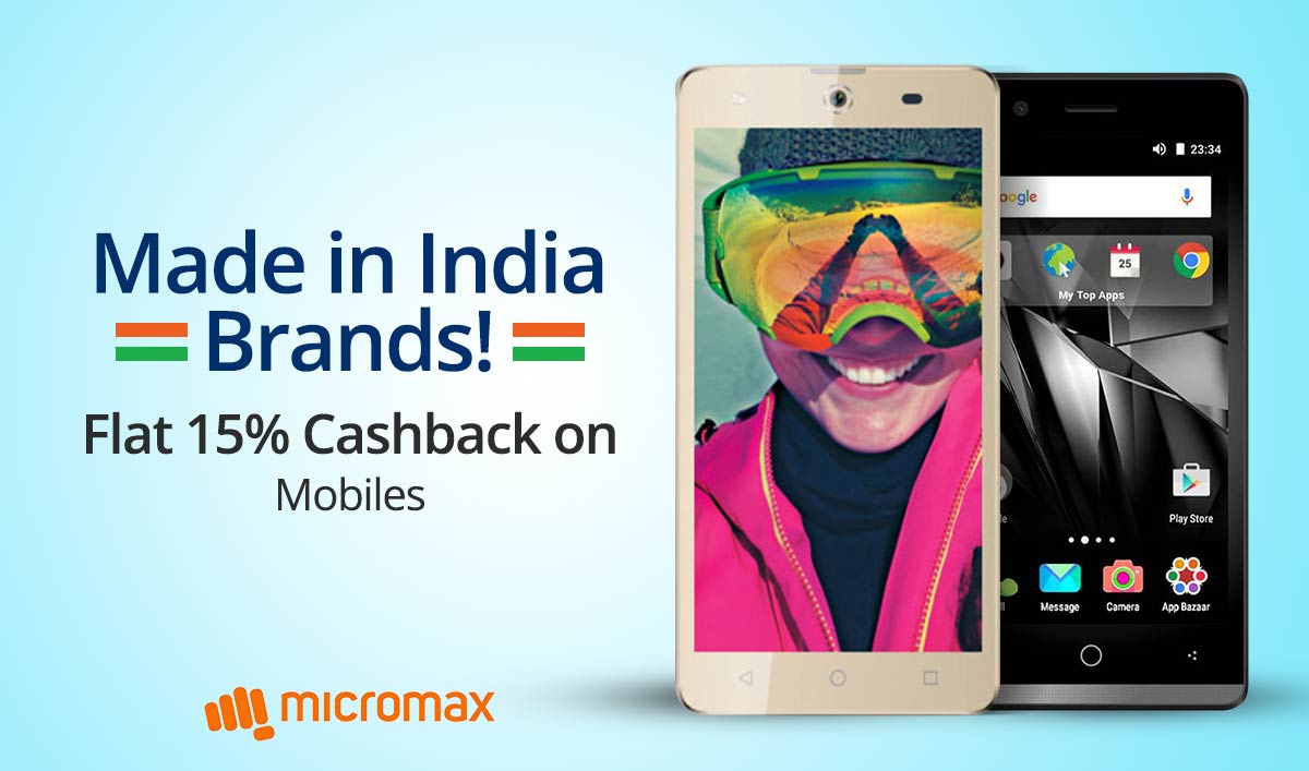 Micromax Mobiles | 15% CB