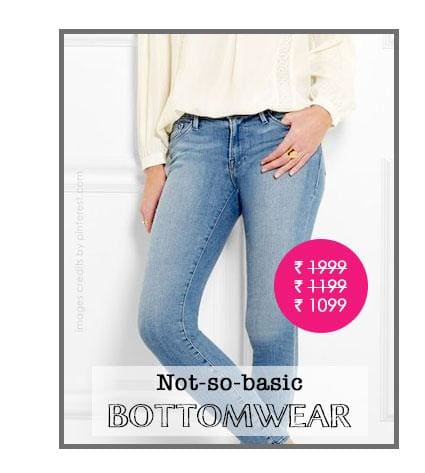 not-so-basic bottomwear