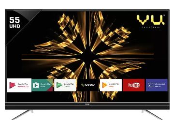 Vu Official Android 140cm (55 inch) Ultra HD (4K) LED Smart TV