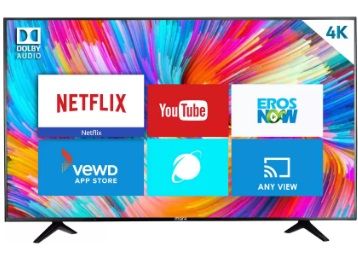 MarQ by Flipkart 140cm (55 inch) Ultra HD (4K) LED Smart TV At Rs.33999