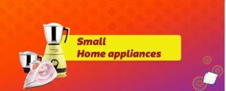 Upto 65% Off on Small Hoom Appliances From Rs.275