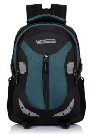Suntop Neo 9 26 Ltrs Black & Blue Casual Backpack on 55% off