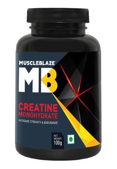 MuscleBlaze Creatine , 100 gm Unflavoured at Rs. 187