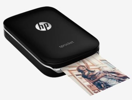 Lowest Online - HP Sprocket Z3Z92A Portable Photo Printer (Black)