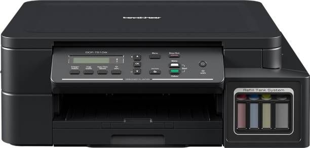 Brother DCP-T510W IND Multi-function Wireless Printer (Black, Refillable Ink Tank)