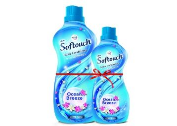 Softouch Fabric Conditioner Ocean Breeze 860 ml + 400 ml at Rs.199