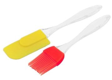 TECHICON Silicone Spatula and Pastry Brush for Cake Mixer, Decorating, Cooking, Baking and Glazing at Rs. 99