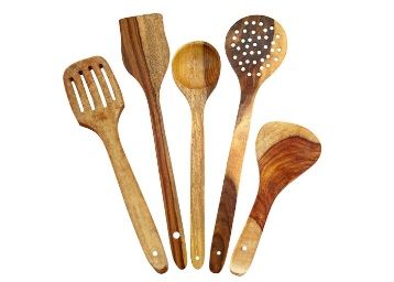 Aarsun Woods Spoon Set For Kitchen / Wooden Spatula at Rs. 179