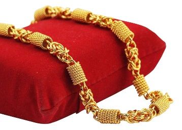 Flat 85% off on Fashion And More Jewel Home Gold Plated Alloy Temple, Ethnic Curb Chain for Boys at Rs. 297