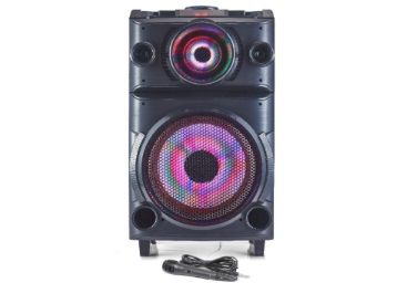 Blaupunkt PS100 Volcano 100 DJ Panel Party Speaker with Battery & Wheels (Black) at Rs. 15990
