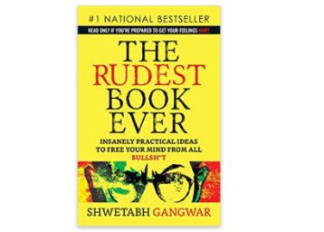 Flat 29% off on The Rudest Book Ever at Rs. 213