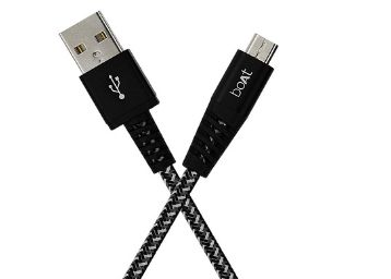 boAt Rugged v3 Extra Tough Unbreakable Braided Micro USB Cable