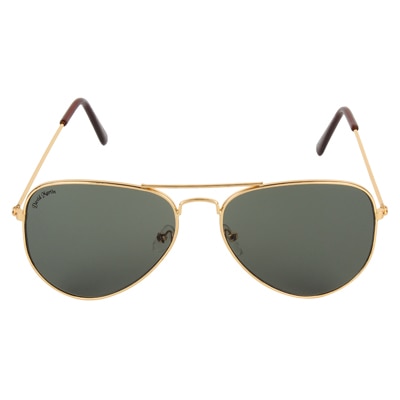 Chevera Black Aviator Sunglass (UV Protected) (Medium Size)+Free Coupons
