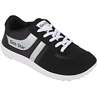 Bersache Black-182 Men/Boys Sports Shoes (Running Shoes)
