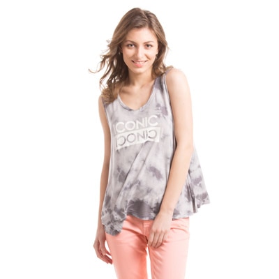 Prym Women Grey Cotton Top 