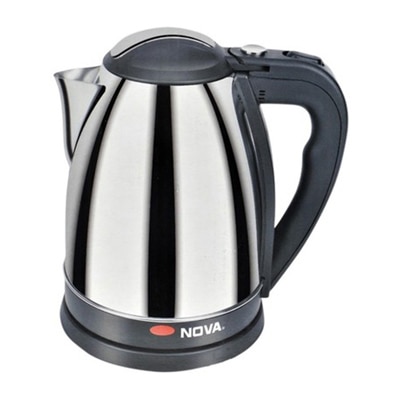 Nova NKT-2726 1.5 L Electric Kettle (Black & Silver)