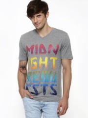 NIKHIL CHINAPA FOR KOOVS Midnight Requests V-Neck Tee