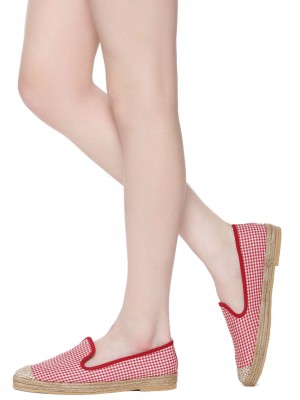 KOOVS Basic Pointed Espadrille Flats