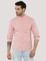 KOOVS Oxford Grandad Shirt
