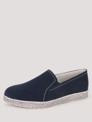 KOOVS Elastic Gusset Slip On Shoes