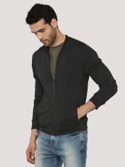 KOOVS Zip Through Baseball Jacket