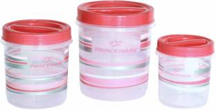 Princeware Twister - 1350 ml, 840 ml, 490 ml Plastic Food Storage