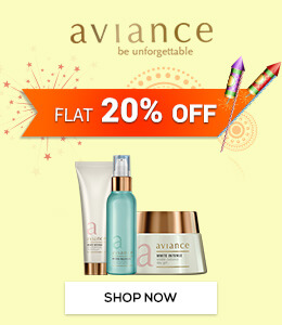 Get Online Offers on Aviance Products Flat 20%